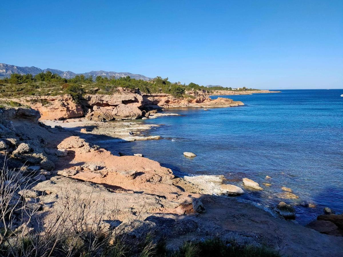 La Villa Romantica Residence De Vacances Les Tres Cales Espagne Exterior foto