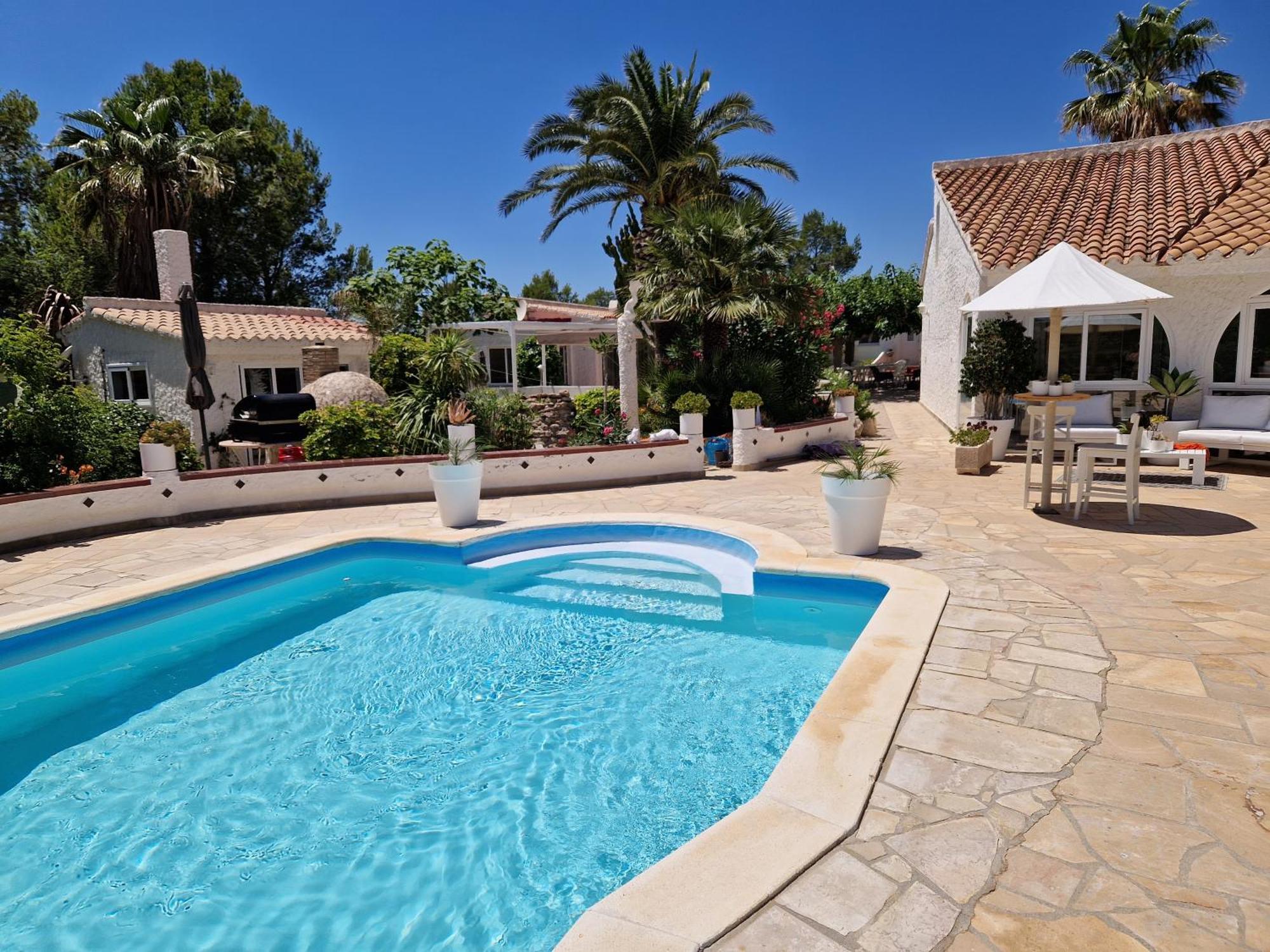 La Villa Romantica Residence De Vacances Les Tres Cales Espagne Exterior foto